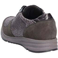 Waldläufer Comfort Schnürschuh Komfort-Halbschuhe - Grau -Mode-Sneaker-Shop 10223187 03