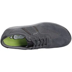 Joya Herren Comfort Schnürschuh DAVID SLATE Komfort-Halbschuhe - Grau -Mode-Sneaker-Shop 10320731 24