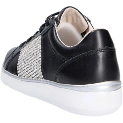 Waldläufer Comfort Schnürschuh Komfort-Halbschuhe - Schwarz -Mode-Sneaker-Shop 11166435 08