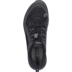 ECCO Damen Sportiver Schnürschuh/Freizeitschuh Sportliche Halbschuhe - Schwarz -Mode-Sneaker-Shop 11436393 06