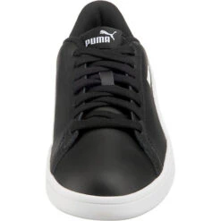 Puma Sneakers Low SMASH V2 L JR Für Jungen - Schwarz/weiß -Mode-Sneaker-Shop 12975854 03