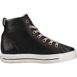 Paul Green Sneaker Sneakers High - Schwarz/braun -Mode-Sneaker-Shop 13278095 04