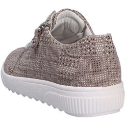 Waldläufer Damen Comfort Schnürschuh Komfort-Halbschuhe - Beige -Mode-Sneaker-Shop 14258912 03