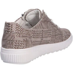 Waldläufer Damen Comfort Schnürschuh Komfort-Halbschuhe - Beige -Mode-Sneaker-Shop 14258912 04