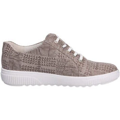 Waldläufer Damen Comfort Schnürschuh Komfort-Halbschuhe - Beige -Mode-Sneaker-Shop 14258912 05