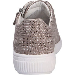 Waldläufer Damen Comfort Schnürschuh Komfort-Halbschuhe - Beige -Mode-Sneaker-Shop 14258912 07