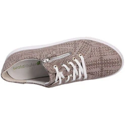 Waldläufer Damen Comfort Schnürschuh Komfort-Halbschuhe - Beige -Mode-Sneaker-Shop 14258912 08