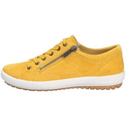 Legero Damen Comfort Schnürschuh Sportliche Halbschuhe - Gelb -Mode-Sneaker-Shop 14835097 02