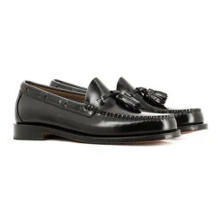 Loafer Weejuns Larkin Moc Tassel G.H.Bass Loafers - Schwarz