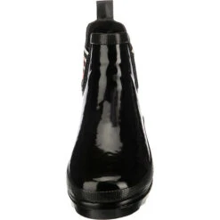 Maritim Shiny Rubber Chelsea, Gummistiefellette Mit Easy Entry - Schwarz -Mode-Sneaker-Shop 14873989 04