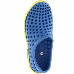 Damen Herren Badeschuhe Schwimmschuhe Gummigaloschen Blau/gelb - Blau 15 Damen Herren Badeschuhe Schwimmschuhe Gummigaloschen Blau/gelb - Blau -Mode-Sneaker-Shop 15179689 07