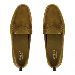 Loafer Weejuns Larson II Suede G.H.Bass Loafers - Braun -Mode-Sneaker-Shop 15192033 03