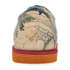 DOGO Broke's Precious Blossom Schnürschuhe - Natur -Mode-Sneaker-Shop 15526753 03