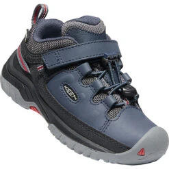 Keen Outdoorschuhe TARGHEE LOW WP Für Jungen - Blau/rot