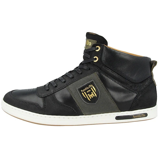 Milito Uomo Mid XL Sneaker Mid Herren Sneakers High - Schwarz 3 Milito Uomo Mid XL Sneaker Mid Herren Sneakers High - Schwarz