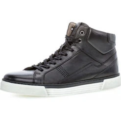 Pius Gabor Sneaker High Glattleder Schwarz Sneakers High - Schwarz