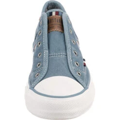 Mustang Slip-On-Sneaker - Graublau -Mode-Sneaker-Shop 18358449 04