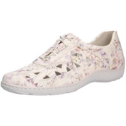 Waldläufer Damen Comfort Schnürschuh Komfort-Halbschuhe - Weiß