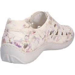 Waldläufer Damen Comfort Schnürschuh Komfort-Halbschuhe - Weiß -Mode-Sneaker-Shop 18654609 04