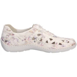 Waldläufer Damen Comfort Schnürschuh Komfort-Halbschuhe - Weiß -Mode-Sneaker-Shop 18654609 05