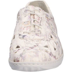 Waldläufer Damen Comfort Schnürschuh Komfort-Halbschuhe - Weiß -Mode-Sneaker-Shop 18654609 06