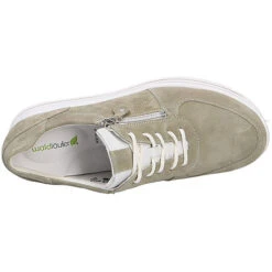 Waldläufer Damen Comfort Schnürschuh Komfort-Halbschuhe - Grün -Mode-Sneaker-Shop 18858874 08