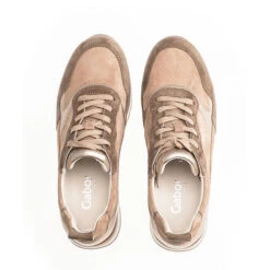 Gabor Comfort Sneaker Low Rauleder Braun Sneakers Low - Braun 8 Gabor Comfort Sneaker Low Rauleder Braun Sneakers Low - Braun -Mode-Sneaker-Shop 18933811 02