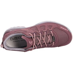 Lowa Damen Sportiver Schnürschuh/Freizeitschuh Sportliche Halbschuhe - Rosa -Mode-Sneaker-Shop 19069554 08