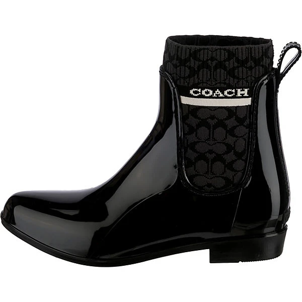 Coach Rivington Rubber Rain Bootie Gummistiefel 5 Coach Rivington Rubber Rain Bootie Gummistiefel – Bild 3