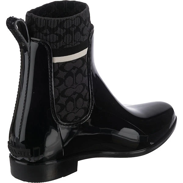 Coach Rivington Rubber Rain Bootie Gummistiefel 7 Coach Rivington Rubber Rain Bootie Gummistiefel – Bild 5
