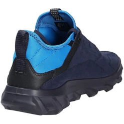 ECCO Herren Sportiver Schnürschuh/Freizeitschuh Sneakers Low - Blau -Mode-Sneaker-Shop 19531063 04