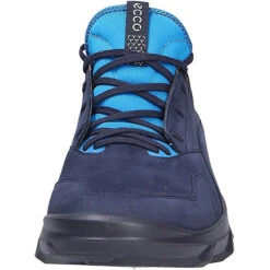 ECCO Herren Sportiver Schnürschuh/Freizeitschuh Sneakers Low - Blau -Mode-Sneaker-Shop 19531063 06