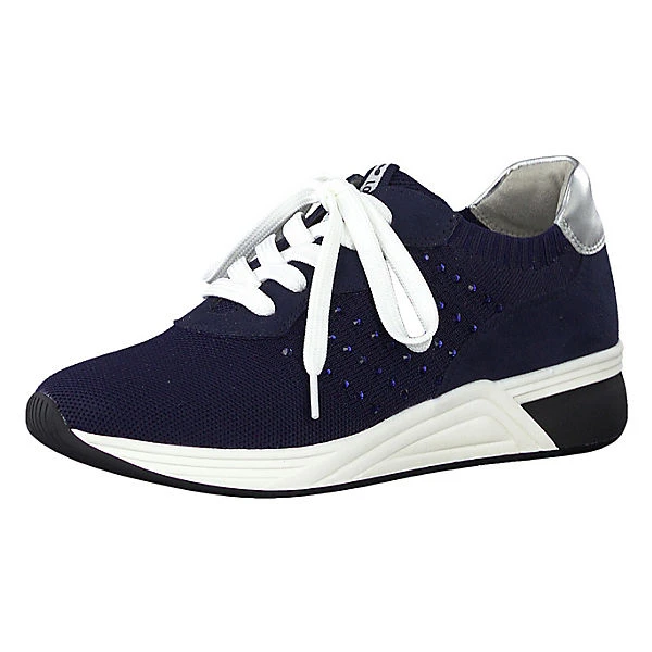Marco Tozzi Damen Sneaker Low Top Blau Navy Comb Vegan 2-2-23784-24 890 Sneakers Low - Blau 3 Marco Tozzi Damen Sneaker Low Top Blau Navy Comb Vegan 2-2-23784-24 890 Sneakers Low - Blau