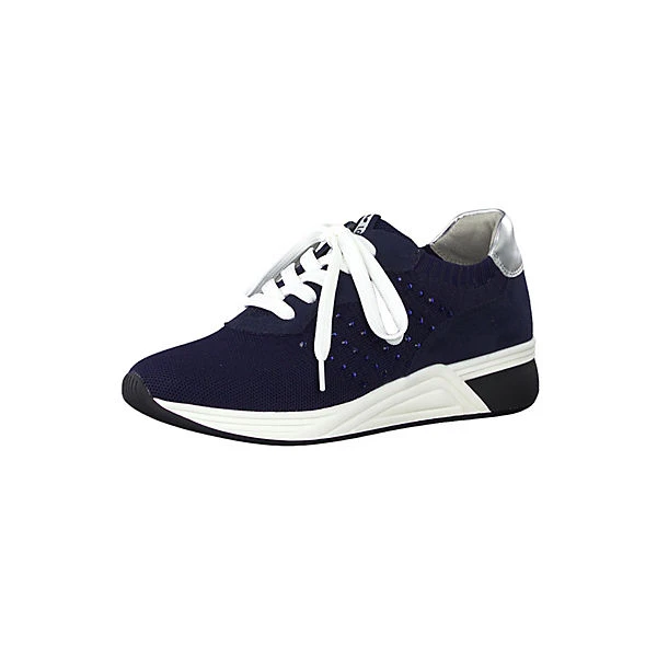 Marco Tozzi Damen Sneaker Low Top Blau Navy Comb Vegan 2-2-23784-24 890 Sneakers Low - Blau 4 Marco Tozzi Damen Sneaker Low Top Blau Navy Comb Vegan 2-2-23784-24 890 Sneakers Low - Blau – Bild 2