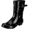 Regenschirme Rain Boots Gummistiefel - Schwarz -Mode-Sneaker-Shop 20218574 01