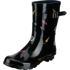 Regenschirme Rain Boots Gummistiefel - Schwarz