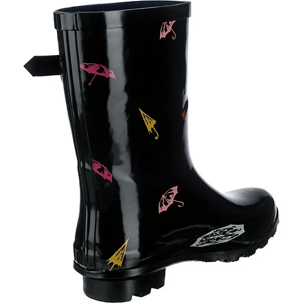 Regenschirme Rain Boots Gummistiefel - Schwarz 7 Regenschirme Rain Boots Gummistiefel - Schwarz – Bild 5