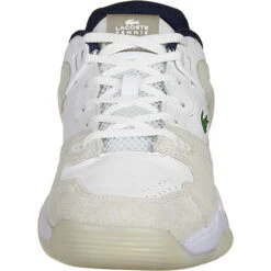 Lacoste Schuhe T-Point Tennisschuhe - Weiß/beige -Mode-Sneaker-Shop 20374104 05