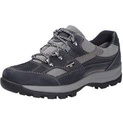 Waldläufer Damen Comfort Schnürschuh Komfort-Halbschuhe - Blau