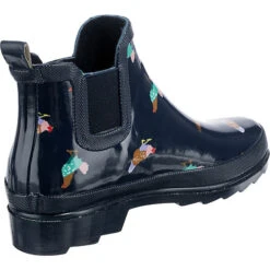 Gummistiefel - Dunkelblau -Mode-Sneaker-Shop 21989717 05