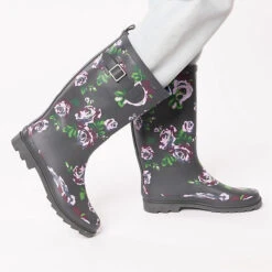 Gummistiefel - Grau-kombi 10 Gummistiefel - Grau-kombi -Mode-Sneaker-Shop 22106102 02