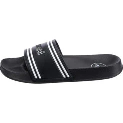 Hummel Pool Slide Retro Badeschuhe - Schwarz -Mode-Sneaker-Shop 23361698 03