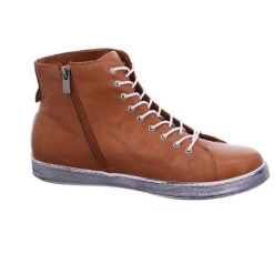 Andrea Conti Sneakers High - Cognac -Mode-Sneaker-Shop 23661608 06