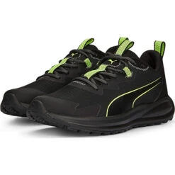 Puma Twitch Runner Trail Laufschuhe - Schwarz/grün