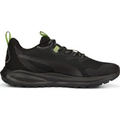 Puma Twitch Runner Trail Laufschuhe - Schwarz/grün -Mode-Sneaker-Shop 23662633 03
