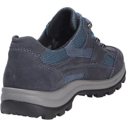 Waldläufer Damen Comfort Schnürschuh Sportliche Halbschuhe - Blau -Mode-Sneaker-Shop 23962715 04