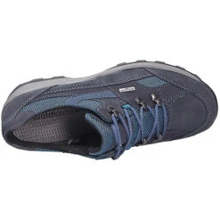 Waldläufer Damen Comfort Schnürschuh Sportliche Halbschuhe - Blau -Mode-Sneaker-Shop 23962715 08