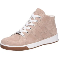 Ara Damen Comfort Schnürschuh Komfort-Halbschuhe - Beige