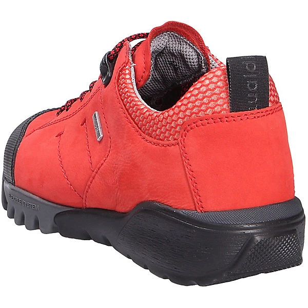 Waldläufer Damen Comfort Schnürschuh Sportliche Halbschuhe - Rot 5 Waldläufer Damen Comfort Schnürschuh Sportliche Halbschuhe - Rot – Bild 3