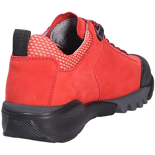 Waldläufer Damen Comfort Schnürschuh Sportliche Halbschuhe - Rot 6 Waldläufer Damen Comfort Schnürschuh Sportliche Halbschuhe - Rot – Bild 4